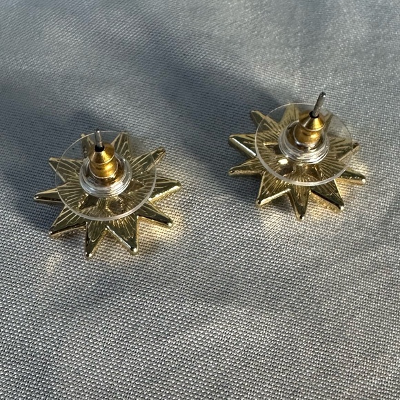 Adjustable convertible sparkly rhinestone earrings - Picture 4 of 5